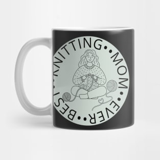 Best Knitting Mom Ever Mug